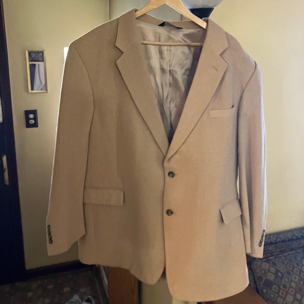 Genuine Camel Hair Jacket